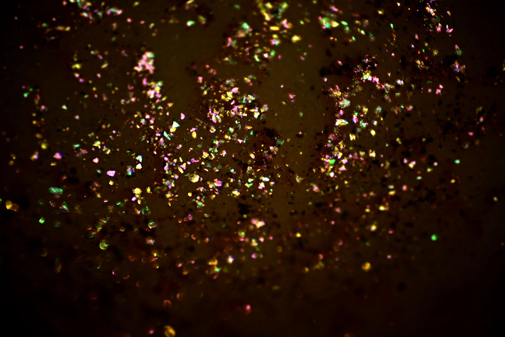 Fotografía Macro en Productos de Cosmética: Capturando la Belleza de una Paleta de Sombra de Ojos con Glitter