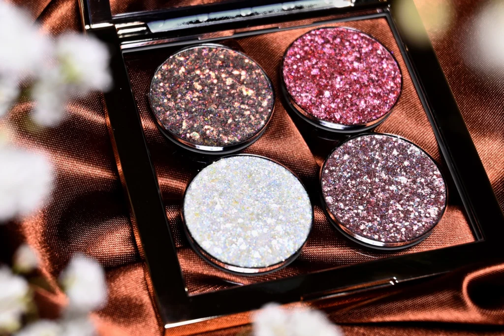 Abilleira Photography Sombras glitter Nabla Glorious lights Cosmética Maquillaje Imagen Fotografía
