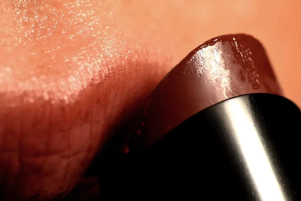 Abilleira Photography Cosmética Maquillaje Labios Barra Saigu Producto Fotografía Macro Beauty Imagen Labial Foto Makeup